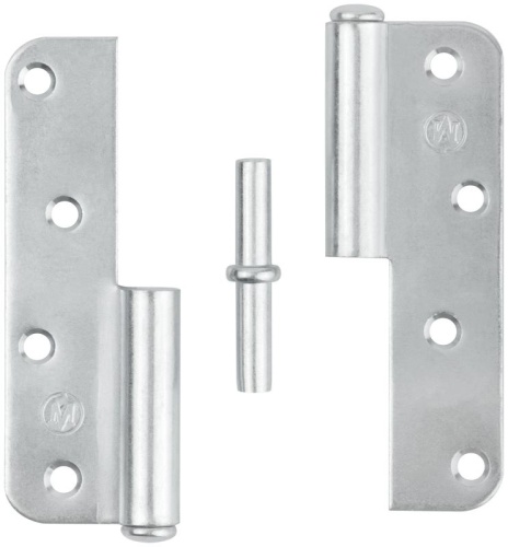 Петля накладная прав. "ПН" 110мм оцинк. 66393 фото 4