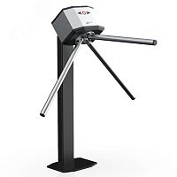 Турникет-трипод тумбовый электромеханический Cube C-05 с планками антипаника, пульт управления в комплекте | код ВЗР2515.001-01 | Oxgard