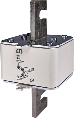 Предохранитель NH-4/gG 900A 500V | код 004116105 | ETI