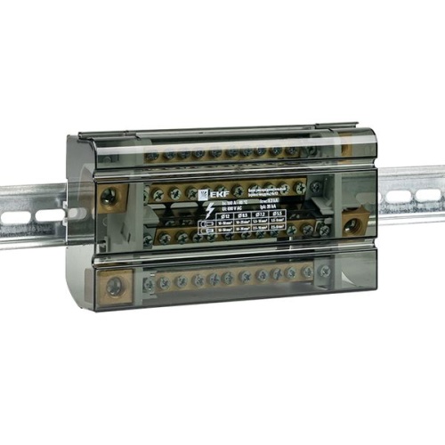 Блок распределительный (кросс-модуль) 160A (4x12) PROxima | код db-160-4x12 | EKF фото 3