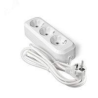 Удлинитель 3х5м с заземл. IP20 Е-303А ПВС 3х1.5 | код 1723 | Universal