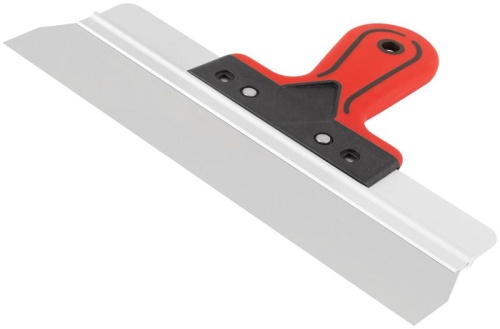 Шпатель фасадный Профи, нержавеющая сталь, прорезиненная ручка 300 мм | код 6424 | FIT фото 2