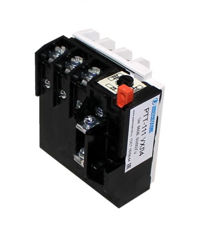 РТТ-121 УХЛ4, 34,0А, 660В/50Гц, 1р, 28,0-40,0А, ручной возврат, реле электротепловое токовое (ЭТ) | код ET003525 | Электротехник РТТ-121 УХЛ4, 34,0А, 660В/50Гц, 1р, 28,0-40,0А, ручной возврат, реле электротепловое токовое (ЭТ) | код ET003525 | Электротехник