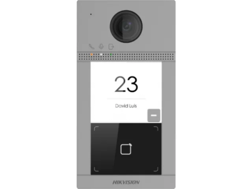 Панель вызывная 2Мп IP на одного абонента с ИК-подсветкой и Wi-Fi | код 305302428 | Hikvision