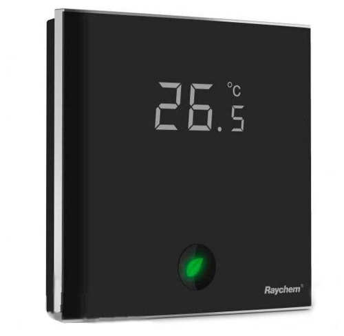 Программируемый термостат RAYCHEM Green Leaf с большим дисплеем для теплого пола (R-GREEN-LEAF-EU) | код 1244-017312 | Raychem