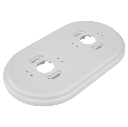 Рамка 2-м R пластик бел. | код RF1-620-21 | Bironi