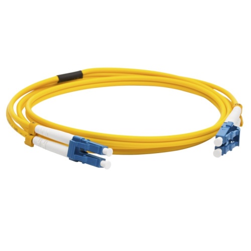Патч-корд оптический LANMASTER, LSZH, дуплексный, LC/UPC-LC/UPC, SM OS2, 5.0 м | код LAN-2LC-2LC/SU-5.0 | LANMASTER