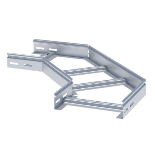 Угол 90 град. гориз. лестн. 100x600 мм INOX EKF | код glt90100600-INOX | EKF