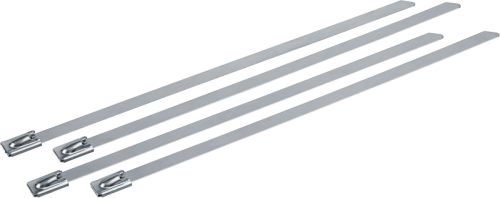 Хомут 400х7,9мм нержавеющая сталь (50 шт) | код 82394 | Navigator Group