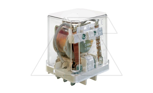 Реле RUC-M-3052-26-W220-L (RZA), 2NO, 4.5A(220VDC), AgSnO2, 220VDC(0.6_0.75Un), контактный зазор ?3mm, LED | код 864874 | Relpol