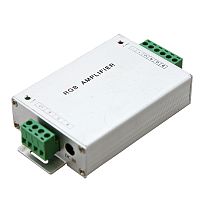 LED усилитель для RGB модулей/лент 12 V/144 W, 24 V <288 W LAMPER | код 143-102 | LAMPER