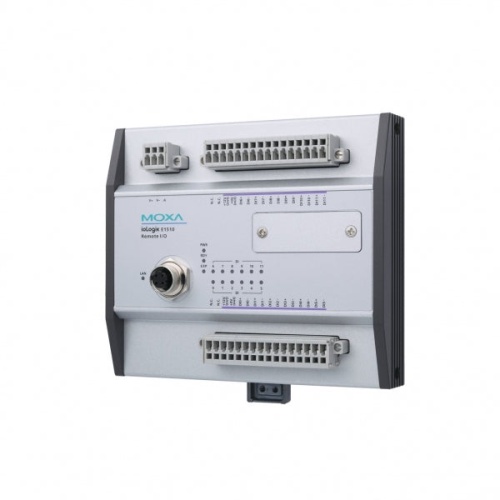 Модуль ioLogik E1510-M12-CT-T Ethernet remote I/O, M12 connector, 12 DIs, coating, t:-40/+85 | код 00-06079561 | MOXA