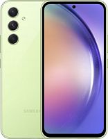 Смартфон Samsung SM-A546E Galaxy A54 5G 256Gb 8Gb зеленый лайм моноблок 3G 4G 2Sim 6.4 1080x2340 Android 13 50Mpix 802.11 a/b/g/n/ac/ax NFC GPS GSM900/1800 GSM1900 Protect microSD max1024Gb | код 1911814 | SAMSUNG