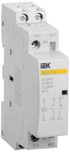 Контактор модульный КМ20-11М AC | код MKK11-20-11 | IEK