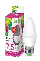 Лампа светодиодная LED-СВЕЧА-standard 7.5Вт 230В Е27 6500К 675Лм ASD | код 4690612019055 | ASD