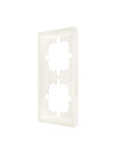 ZIMA Рамка 2-ая горизонтальная б/вст слоновая кость LEZARD | код 704-9000-147 | LEZARD ZIMA Рамка 2-ая горизонтальная б/вст слоновая кость LEZARD | код 704-9000-147 | LEZARD