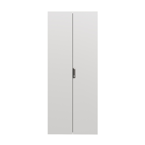 Дверь двойная сплошная IT-CQE 1400x600, RAL7035 | код RGITCPED1460 | DKC