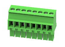 MC-RE3.81V02C-0001 Разъём гнездовой MC, шаг 3.81мм,2 конт., зел., шт | код MC-RE3.81V02C-0001 | SUPU
