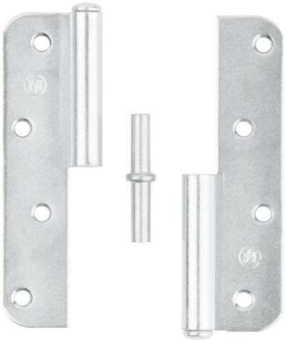 Петля накладная лев. "ПН" 130мм оцинк. 66394 фото 4 Петля накладная лев. "ПН" 130мм оцинк. 66394 фото 4