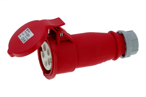 Розетка кабельная 16A/400V/3P+N+E/IP44 | код CA5 | INPIN Розетка кабельная 16A/400V/3P+N+E/IP44 | код CA5 | INPIN
