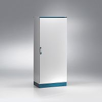 Щит EMOX моноблочный 2000x1000x500мм (ВxШxГ) с монтажной панелью, RAL7035, IP66 | код EMOX-102005PR | ETA
