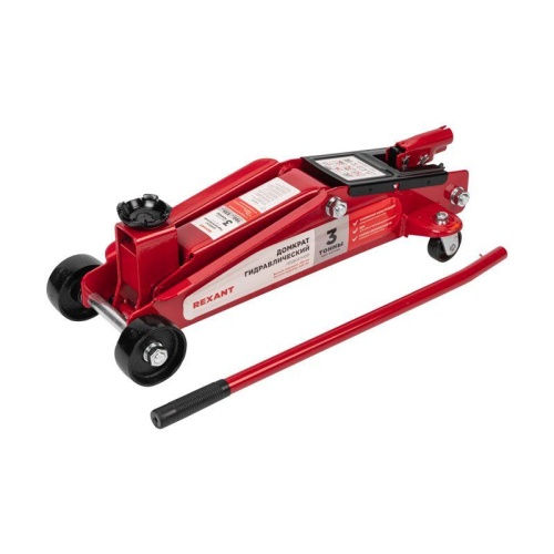 Домкрат гидравлический подкатной 3т с высоким подъемом, SUV | код 80-0606 | REXANT Домкрат гидравлический подкатной 3т с высоким подъемом, SUV | код 80-0606 | REXANT