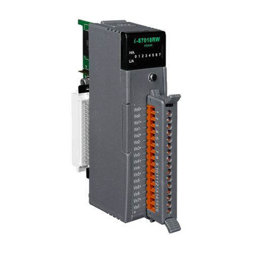 I-87018RW-G CR 8-channel thermocouple input modul ( Over voltage protection: +/- 240 Vrms ) | код 00-01155107 | ICP DAS