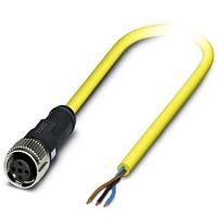 Кабель для датчика / исполнительного элемента SAC-3P- 5,0-547/FS SCO BK | код 1424925 | PHOENIX CONTACT