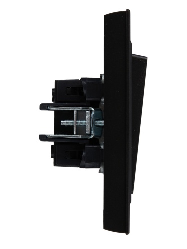 Выключатель 2-кл. СП BRITE ВСР10-2-0-БрЧ 10А в сборе черн. | код BR-V20-0-10-K02-F | IEK фото 7