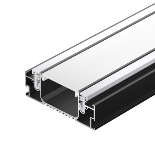 Профиль STRETCH-41-CEIL-CENTER-2000 BLACK L2000 алюм. Arlight 055206 Профиль STRETCH-41-CEIL-CENTER-2000 BLACK L2000 алюм. Arlight 055206