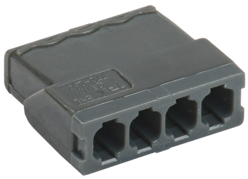 Строител.-монтаж. клемма СМК 772-244 с пастой IEK | код UKZ31-244-004 | IEK