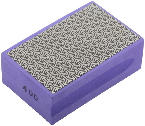 Губка алмазная для сухого шлифования 90х55мм Р400 FIT 38339 фото 2