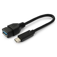 Переходник USB OTG Cablexpert A-OTG-CMAF3-01, USB Type-C/USB 3.0F, 0,2м, пакет | код A-OTG-CMAF3-01 | Cablexpert