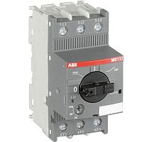 Автоматический выключатель MS132-0.25 100кА с регулир. тепловой защитой 0.16A-0.25А Класс тепл. расцепит. 10 | код 1SAM350000R1002 | ABB 