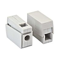 Клемма СМК 224-111, проходная на 1 проводник, 1.0-2.5мм2 (уп.100шт.) | код. plc-smk-111 | EKF