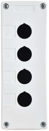 Корпус КП104-Р для кнопок 4 места белый IEK | код BKP10-4-K01-R | IEK фото 5 Корпус КП104-Р для кнопок 4 места белый IEK | код BKP10-4-K01-R | IEK фото 5