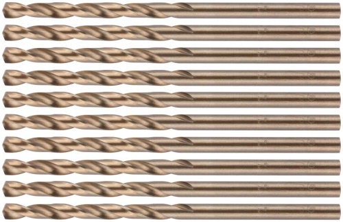 Сверло по металлу Cutop Profi с кобальтом 5%, 3.1X65 мм (10 шт) | код 48-31-10 | FIT фото 5