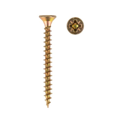 Саморез универсальный 3.5х35, желтый цинк, пакет (25шт.) | код 1111-3535-5 | REXANT Саморез универсальный 3.5х35, желтый цинк, пакет (25шт.) | код 1111-3535-5 | REXANT