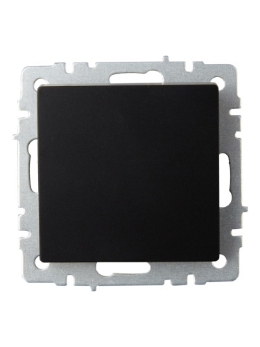 BRITE Выключатель 1-клавишный 10А ВС10-1-0-БрЧ черный | код BR-V10-0-10-K02 | IEK фото 3