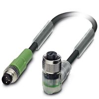 Кабель для датчика / исполнительного элемента SAC-3P-M 8MS/ 1,5-PUR/M12FR-2L | код 1693380 | PHOENIX CONTACT