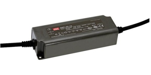Источник питания AC-DC, 40.1Вт, вход 90…305В AC, 47…63Гц /127…431В DC, выход 24В/1.67A, ККМ, изоляция 3750В AC, в кожухе 150х53х35мм, -40…+70С | код NPF-40-24 | MeanWell