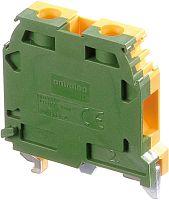 Клемма винтовая M10/10.P, 10мм.кв., земля, желто-зеленая | код 1SNA165115R1000 | TE Connectivity