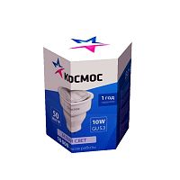 Лампа люминесцентная компакт. 10Вт GU5.3 рефлектор 4200К | код lksm10wGU5.3220v4200 | КОСМОС