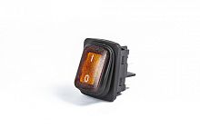 Выключатель с подсветкой жёлтый 2НО, IP65 | код A54B1S11 | EMAS