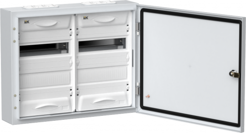 TITAN 5 Корпус мет. ЩРн-48 (2х24) 460х570х140 IP54 бел IEK | код TI5-50-N-2X024-54 | IEK