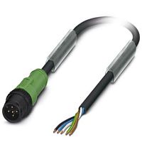 Кабель для датчика / исполнительного элемента SAC-5P-M12MS/ 5,0-PUR P | код 1442418 | PHOENIX CONTACT