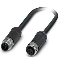 Кабель для датчика / исполнительного элемента SAC-5P-M12MS/5,0-28X/M12FSSHOD | код 1407270 | PHOENIX CONTACT