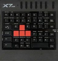 Игровой блок A4Tech X7-G100 черный USB Multimedia for gamer | код 511469 | A4TECH
