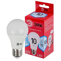 Лампа светодиодная A60-10W-840-E27 R (диод груша 10Вт нейтр. E27) | код Б0049635 | Эра