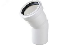 Отвод канализационный 32х30 град. белый | код 559310 | Ostendorf